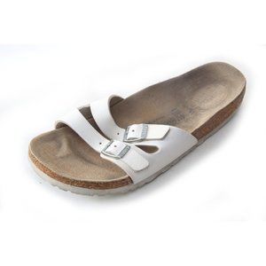 birkenstock ibiza sandals white unisex womens summer shoes sz eur 40 us L 9